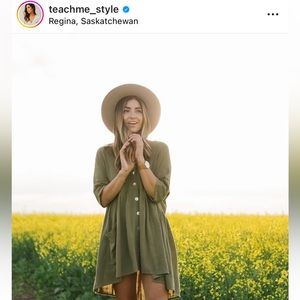 Teach me style x Finding July the ray dress XL